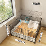 Easy-Clean Plastic Cage