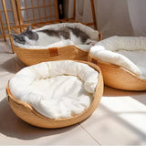 Rattan Cat Bed