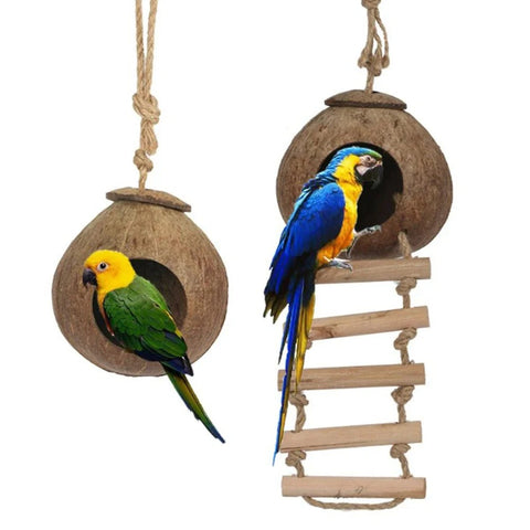 Hanging Budgie House