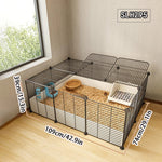 Easy-Clean Plastic Cage