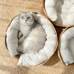 Rattan Cat Bed