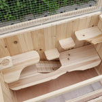 Tiered Hamster Cage