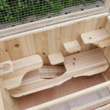Tiered Hamster Cage