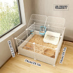 Easy-Clean Plastic Cage