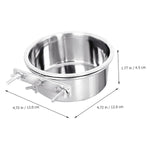 Steel Hamster Dish