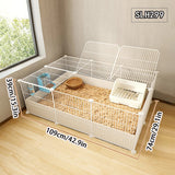 Easy-Clean Plastic Cage